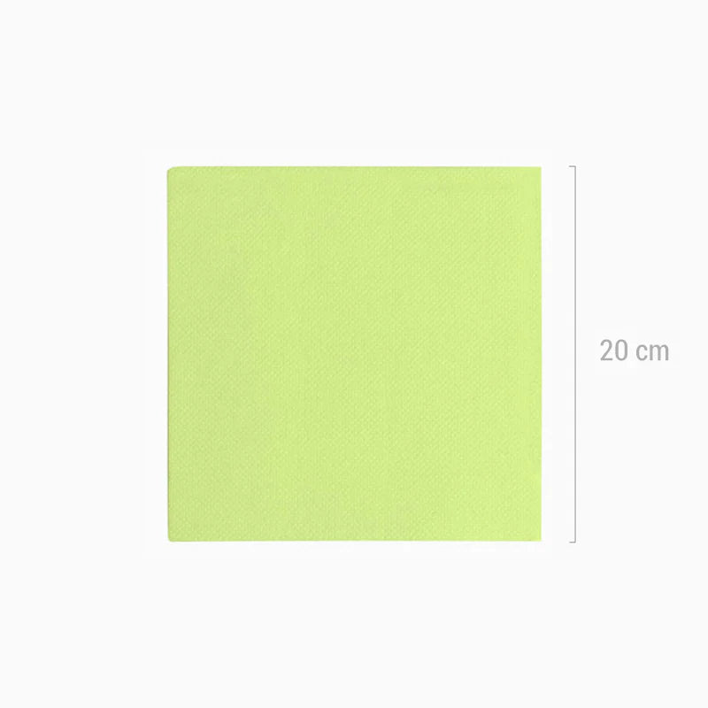 Maxi products | S/50 Servilleta papel verde lima 40 x 40 CM