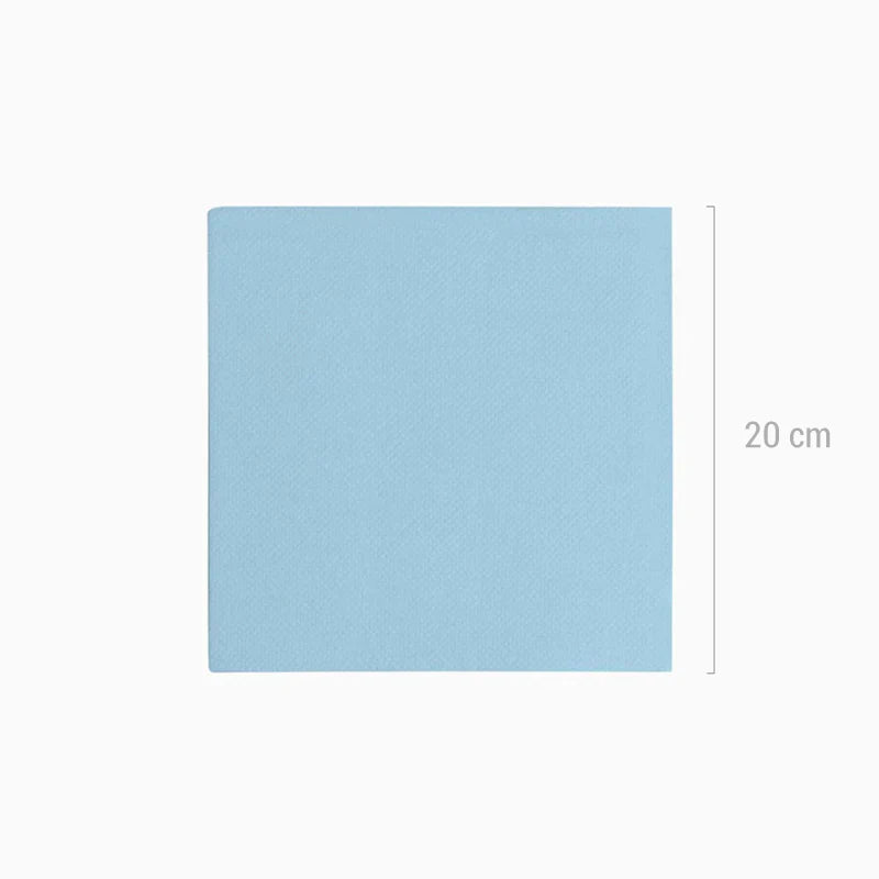 Maxi products | S/50 Servilleta papel azul pastel 40 x 40 CM