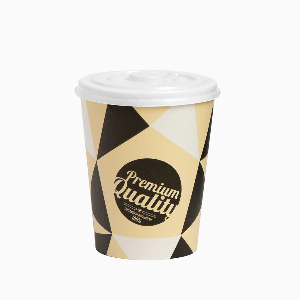 Maxi Products | S/25 Vaso cartón + Tapa plana 250 CC