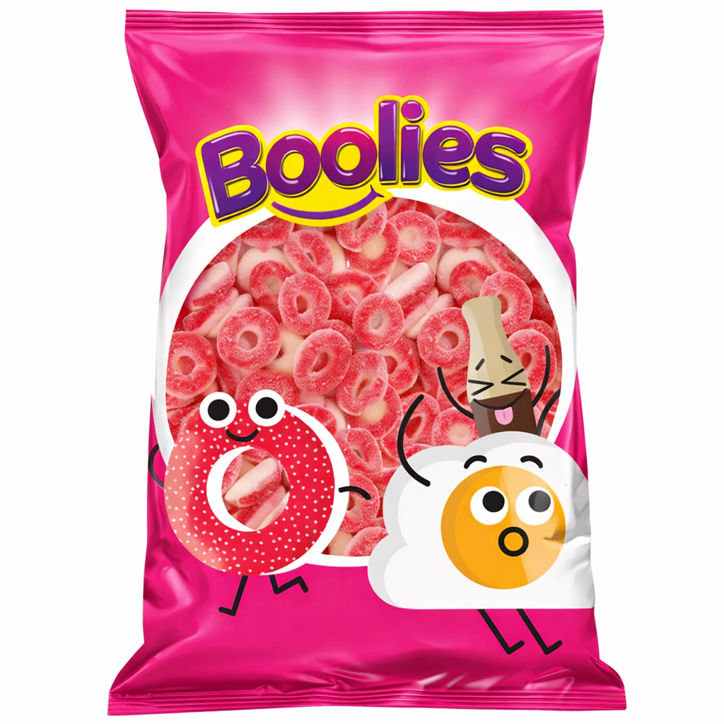 Boolies | Aros de fresa