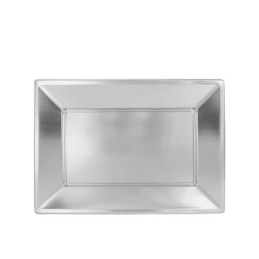 Maxi Products | S/2 Bandeja rectangular plata 33 x 22.5 CM