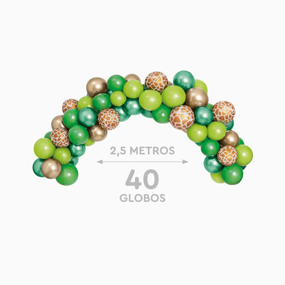 OHYEAH! | Set Arco Globos Látex Jungle