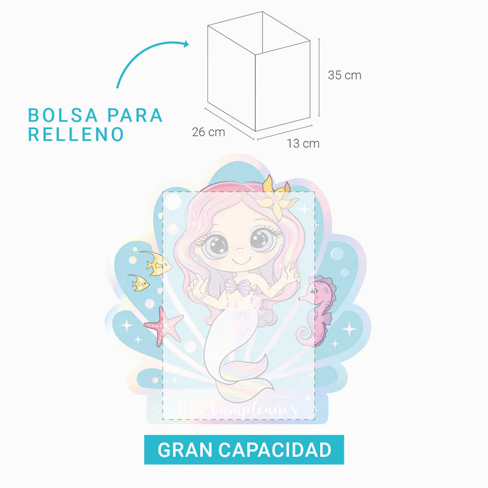 OHYEAH! | Piñata Sirena Iridiscente