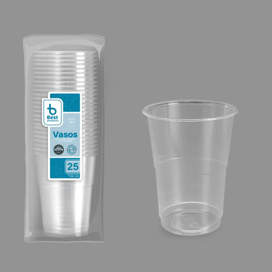 Best Products | S/25 Vaso reutilizable transparente 500 CC PP