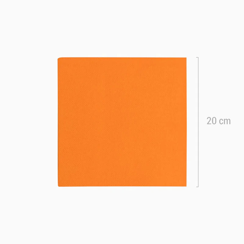 Maxi products | S/50 Servilleta papel naranja 40 x 40 CM