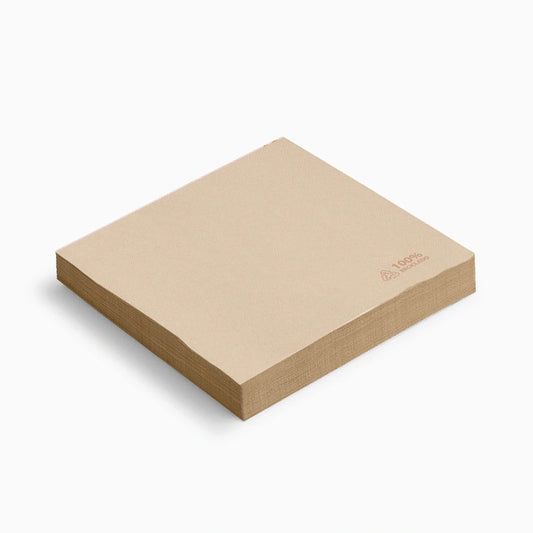 Maxi products | S/50 Servilleta papel kraft nature 40 x 40 CM