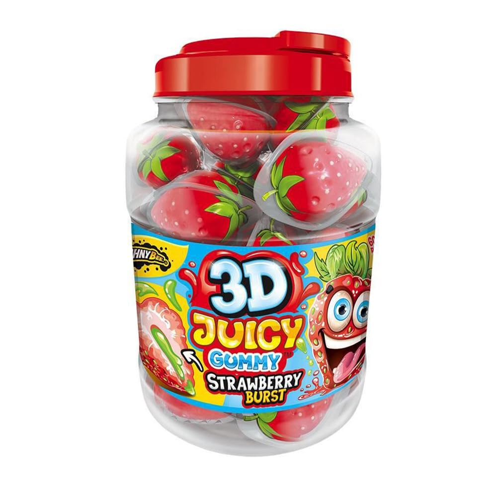 Johny Bee | 3D juicy gummy fresa