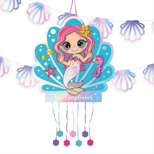 OHYEAH! | Piñata Sirena Iridiscente