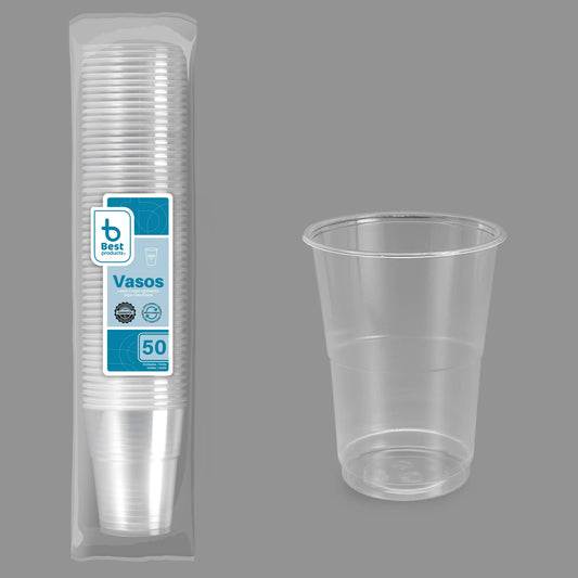 Best Products | S/50 Vaso reutilizable transparente 500 CC PP