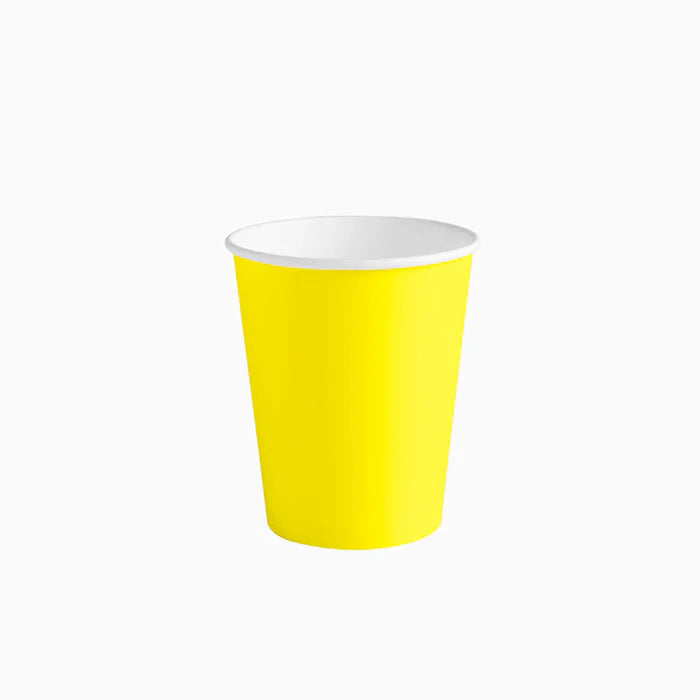 Maxi products | Vaso cartón amarillo 270 CC
