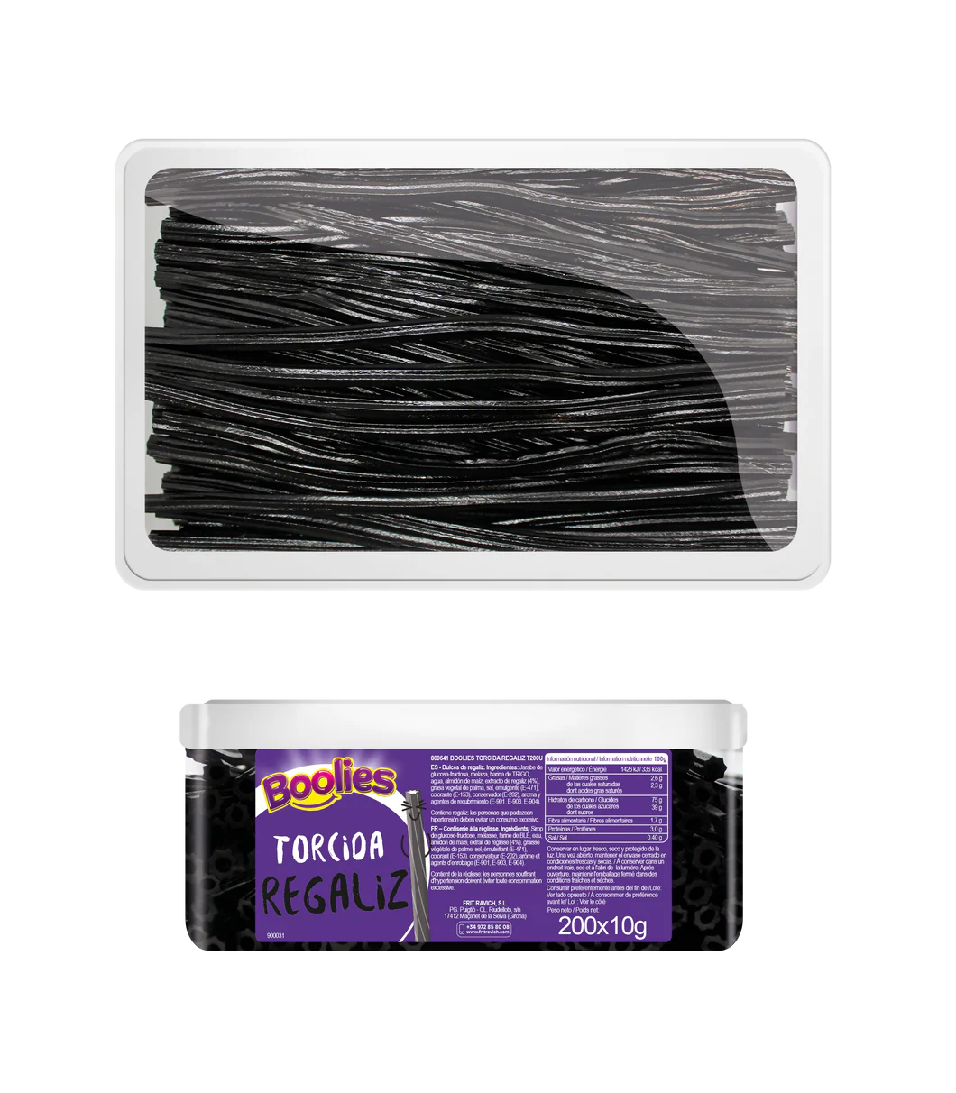 Boolies | Torcida regaliz