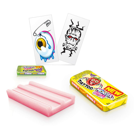 Johny bee | Monster gum tattoo