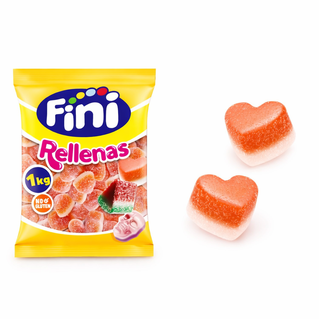 Fini | Corazón melocotón relleno